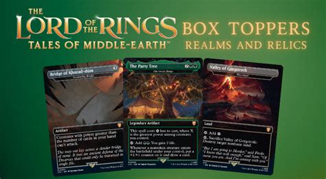 Conjuring the power of the One Ring: Lotr magic cards revealed